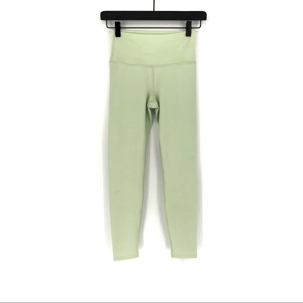 Daily Drills High-Waist Leggings in Soft Mint Green